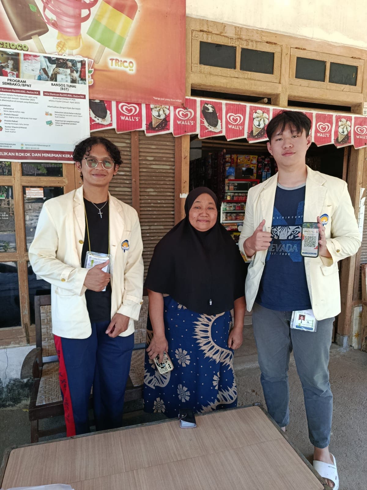 Dokumentasi pendampingan pendaftaran QRIS UMKM 4